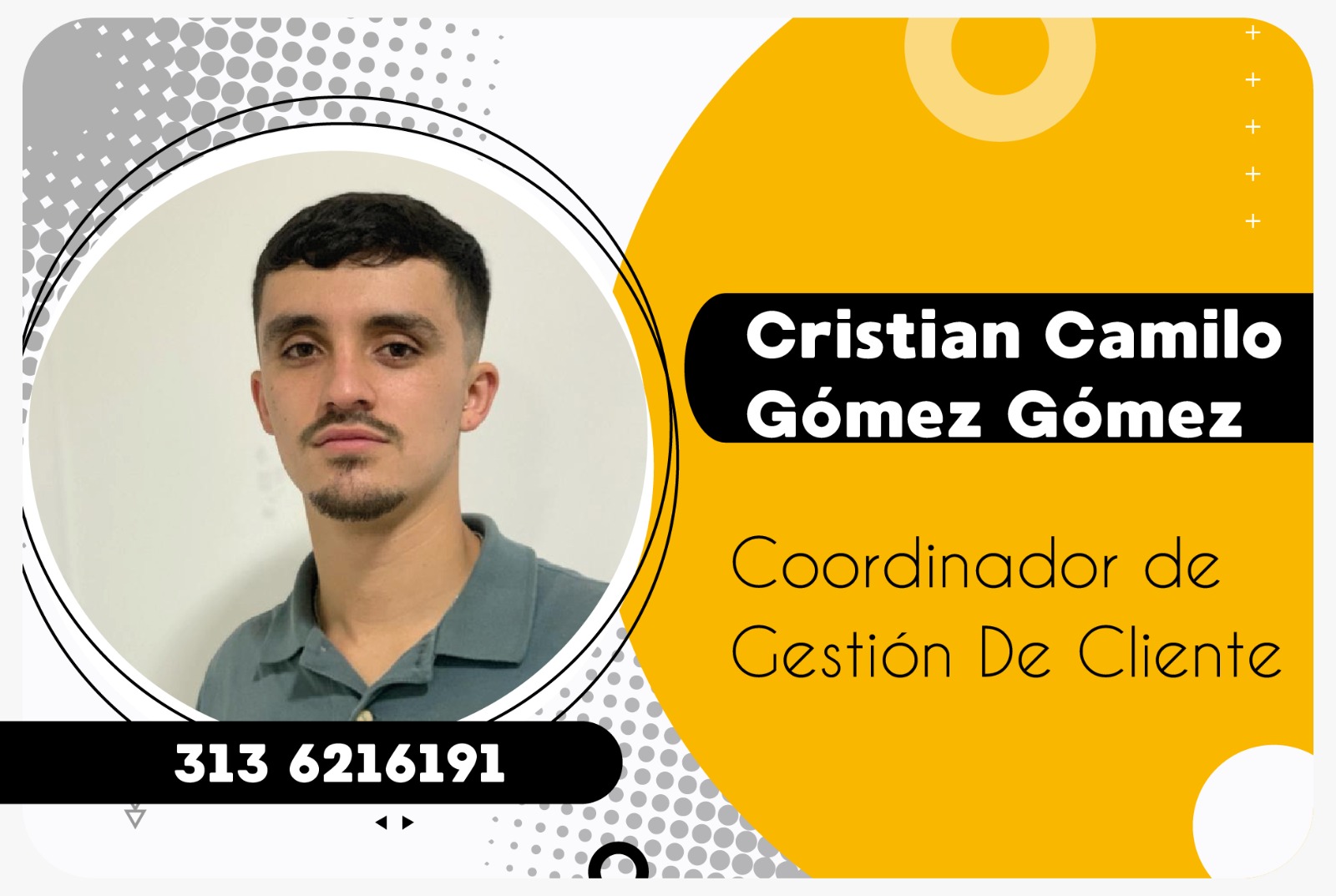 Coordinador de Gestión al Cliente